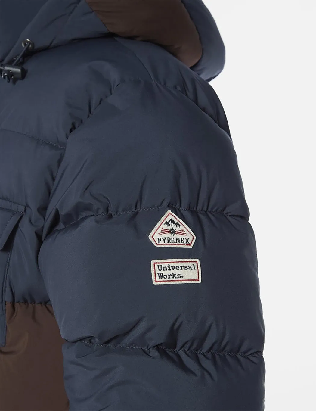 Universal Works x Pyrenex Down Jacket - Amiral Blue