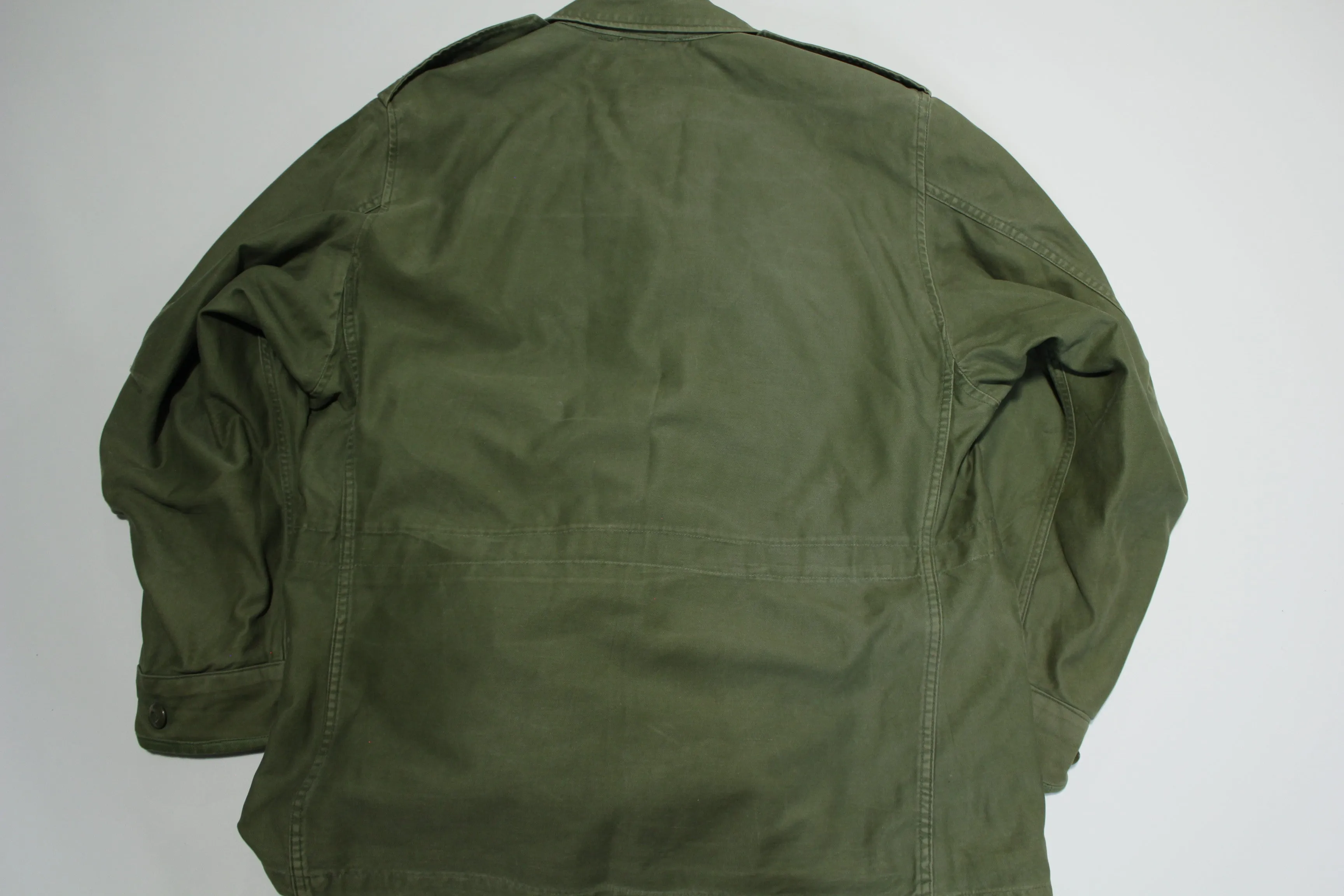 US Army Vintage 1960's Vietnam M-51 M-1951 Field Jacket w/ Liner, OG107