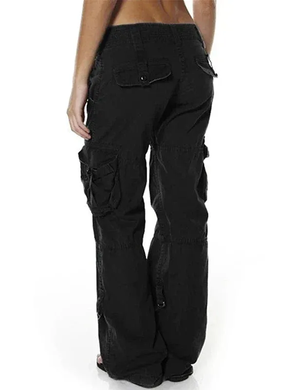 Versatile and Comfortable Women's Cotton Cargo Pants - Perfect for Everyday Wear